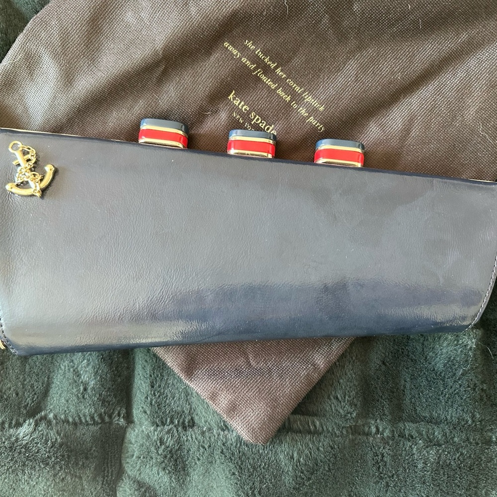 Kate Spade All Aboard Boat Clutch